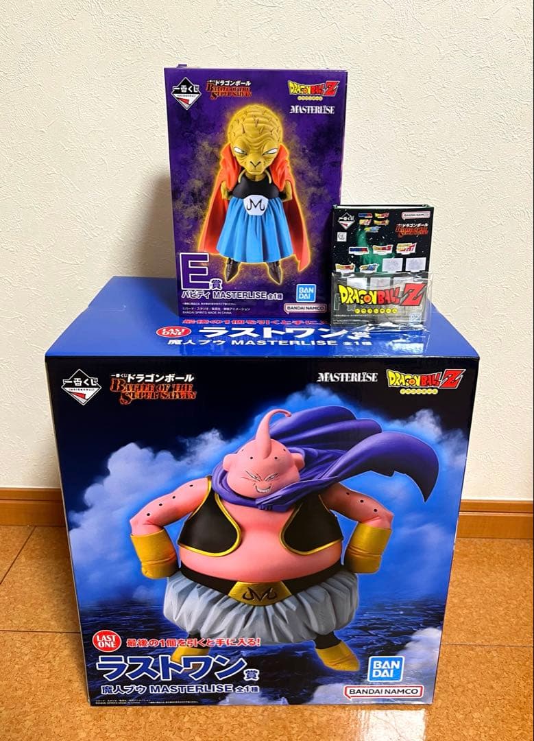 ⭐︎ラストワン賞⭐︎ドラゴンボール1番くじ　魔神ブウ 3点セット！　※未開封