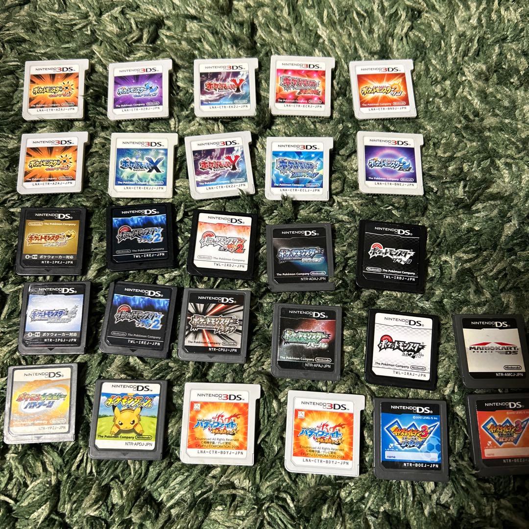 3ds ds ソフト カセット セット ポケモン おまけ付き 動作確認済み