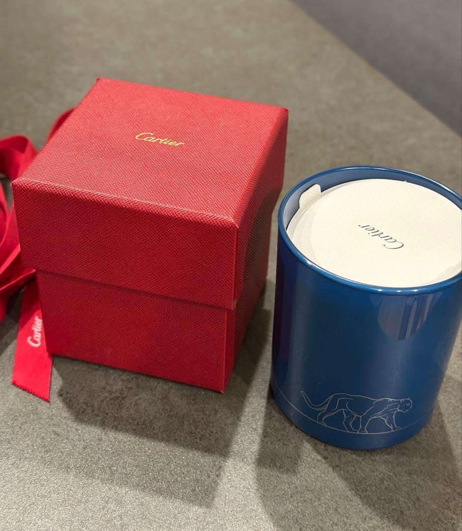 【未使用品】Cartier カルティエ アロマキャンドル 非売品 Cartier - 【非売品】Cartier カルティエ アロマキャンドル【中古美品