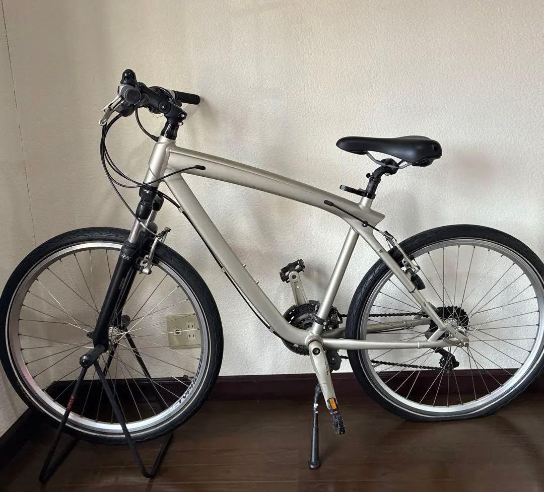  nrx6000クロスバイク シルバー