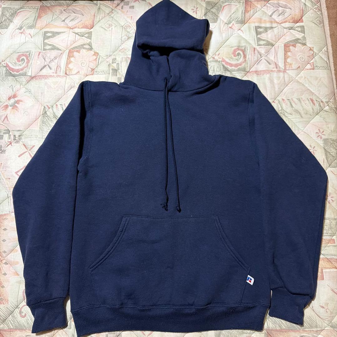 90s USA製 RUSSELL ATHLETIC ネイビー パーカー S - メルカリ
