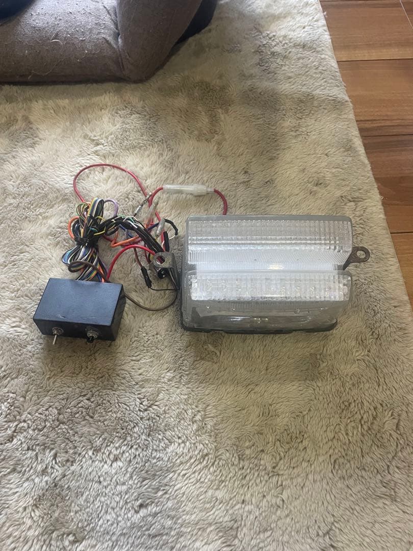 XJR400 流星テールクリアレンズ