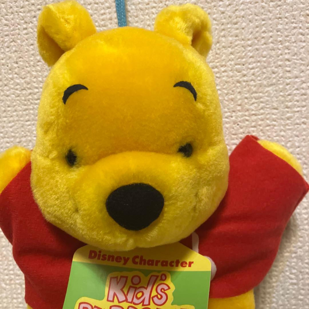 ディズニーキャラクターくまのプーさんハンドパペットぬいぐるみ人形劇