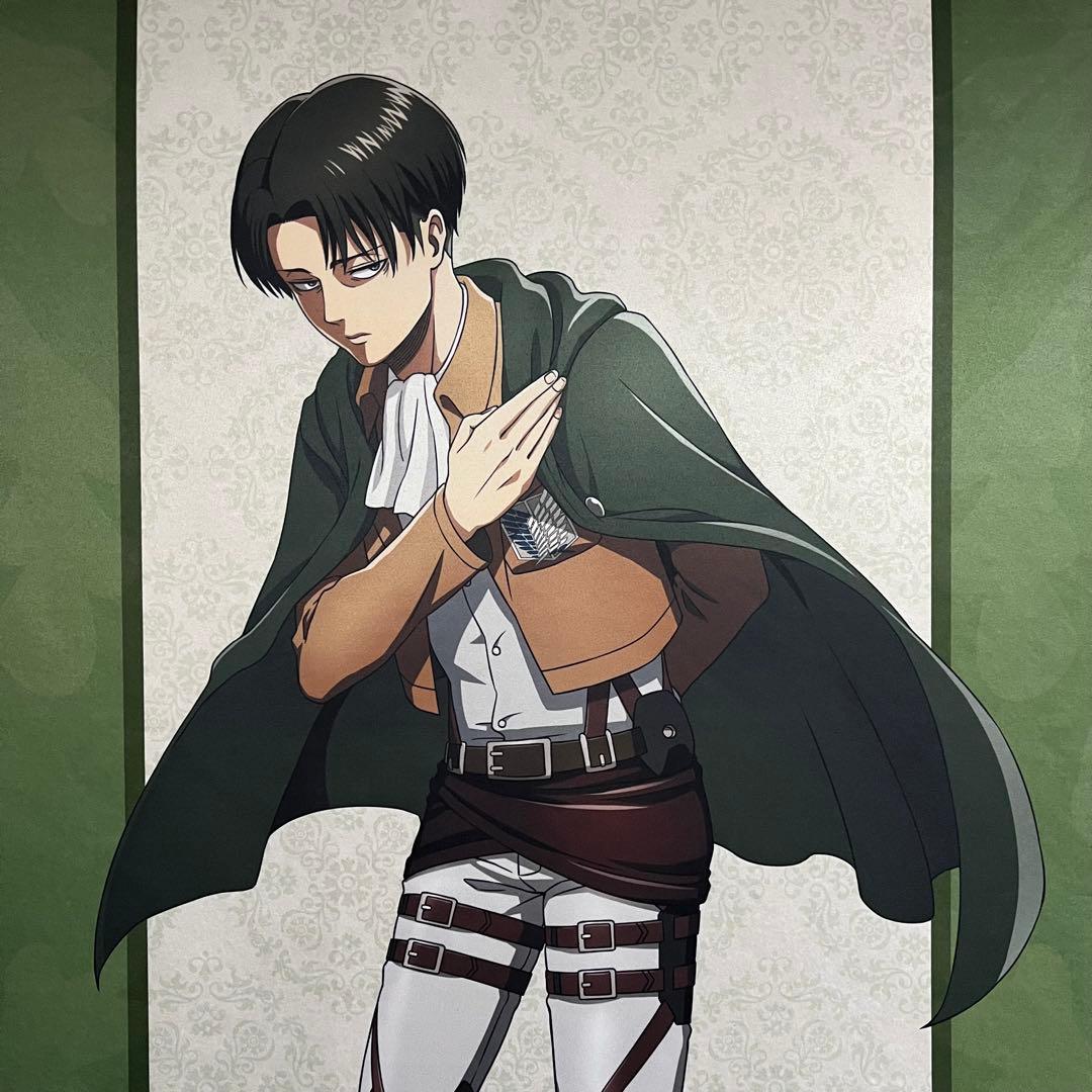 進撃の巨人 リヴァイ くじメイトvol.3 タペストリー おまけ付き