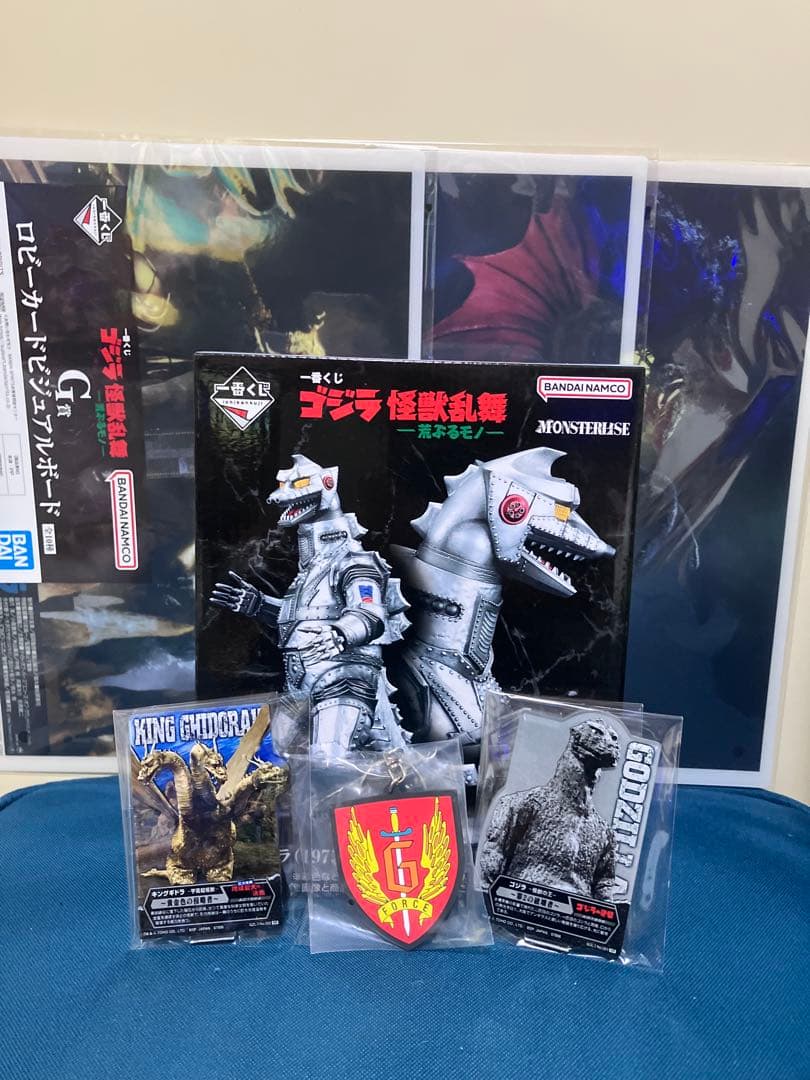 ゴジラ　1番くじ　怪獣乱舞　D賞メガゴジラ（1975） おまけ付き 一番くじ ゴジラ 怪獣乱舞 荒ぶるモノ」D賞メカゴジラ(1975)が神造形