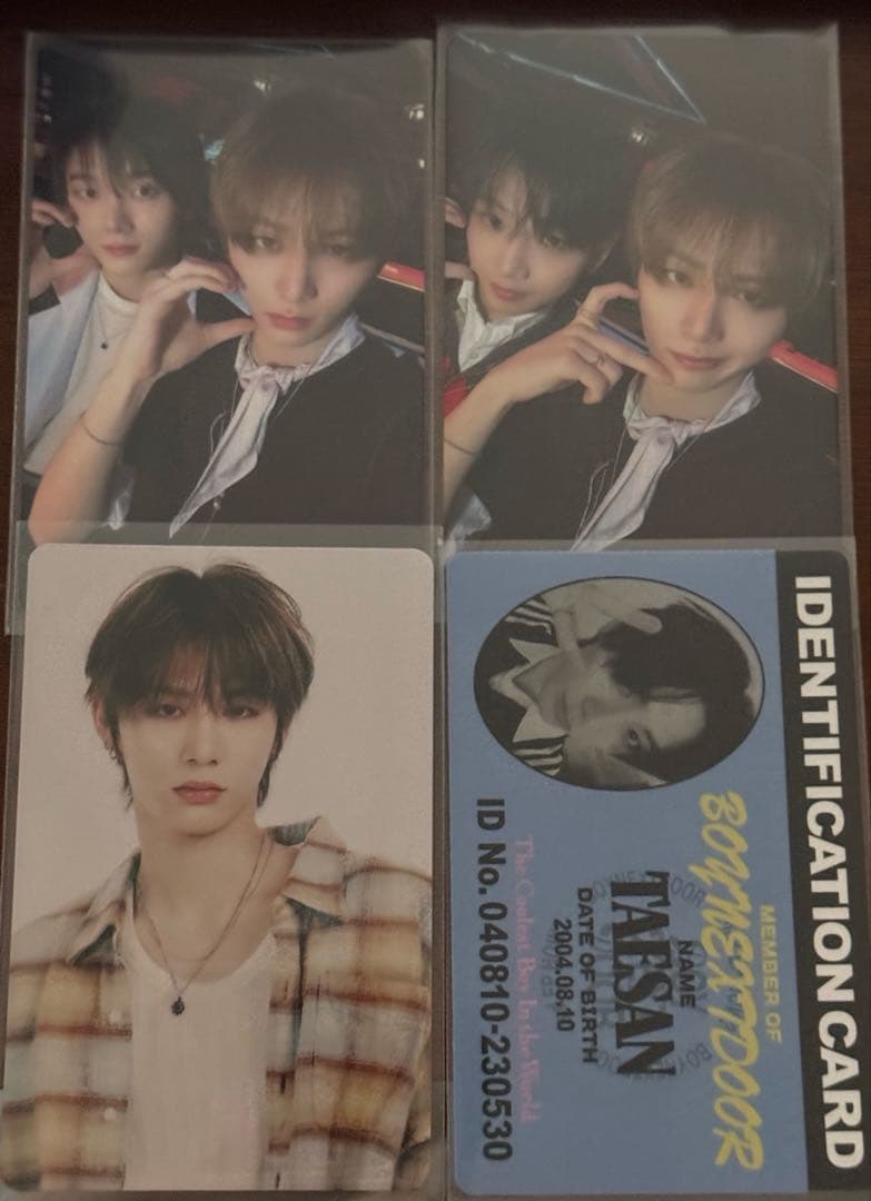 BOYNEXTDOOR ボネクド ボイネク テサン トレカ まとめ売り - メルカリ