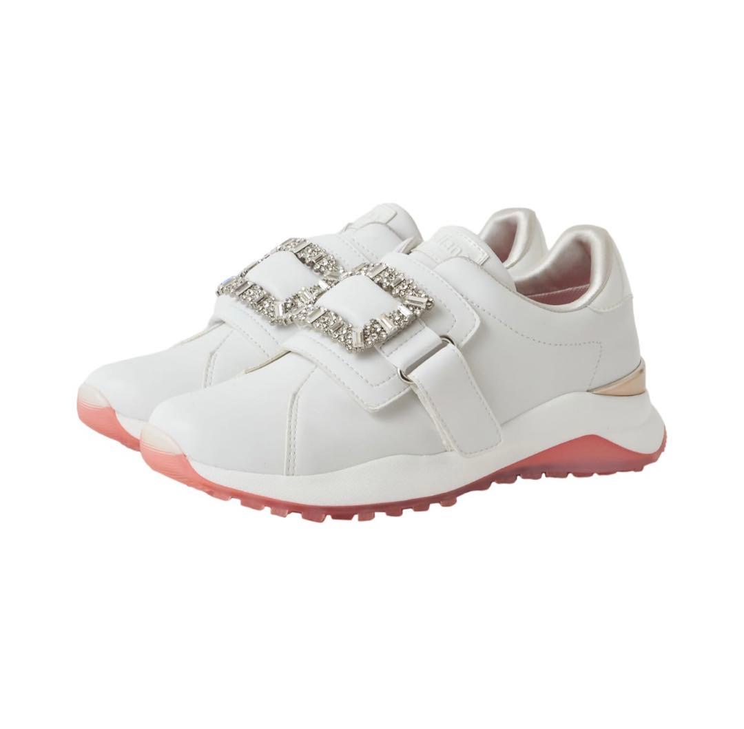 【美品】ダイアナ　ゴルフシューズ　ホワイト