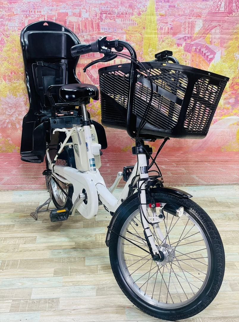 ZK3511 「大容量13.2Ah」電動自転車パナソニック 子供乗せ 20インチ