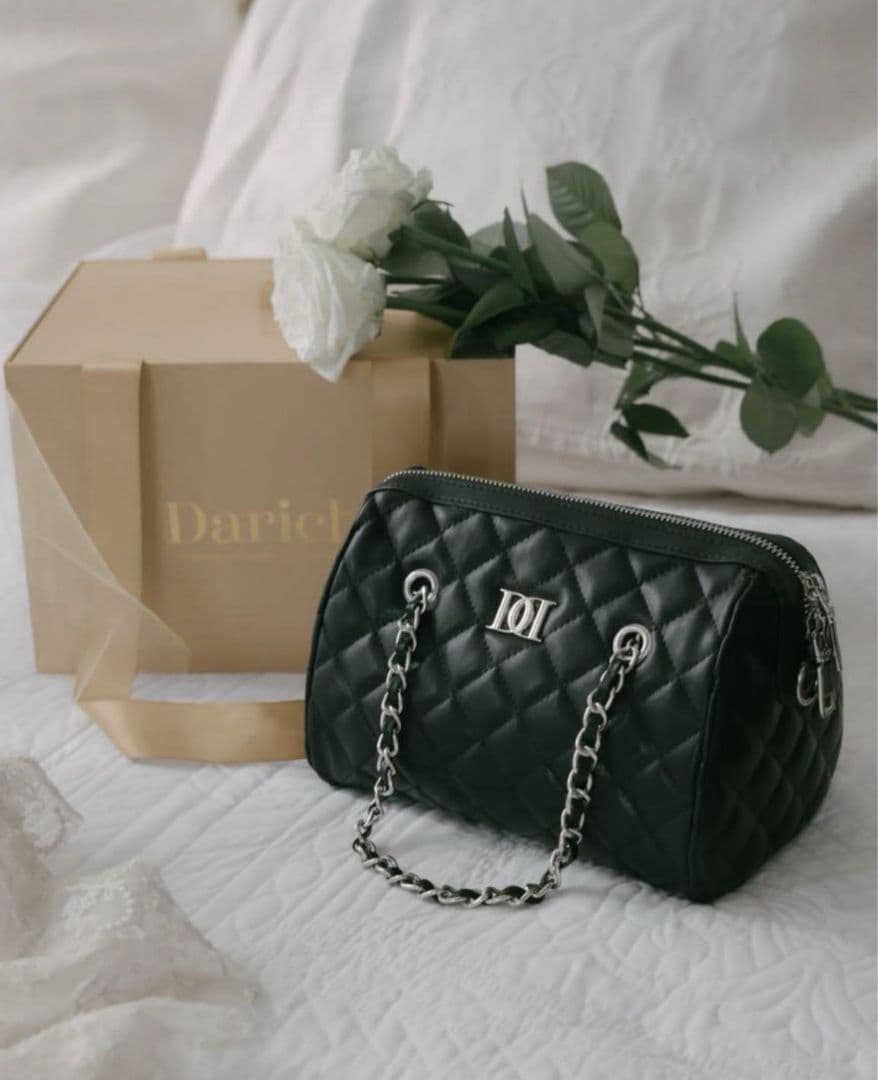 darich ダーリッチ キルティングミニボストンバッグ 新宿周年 ノベルティ