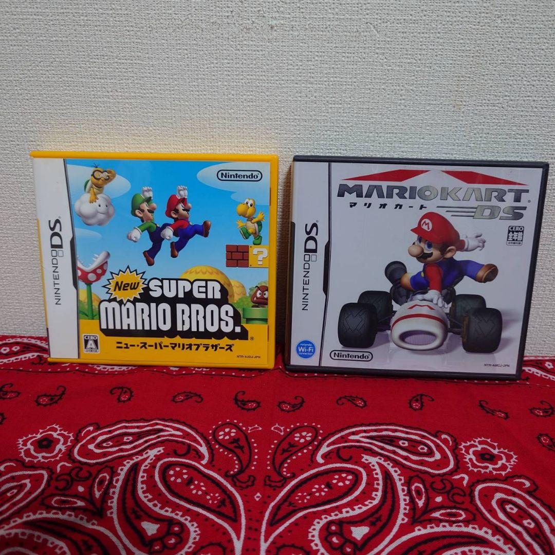 DS】 2枚セット マリオカートDS NEW スーパーマリオブラザーズ ソフト