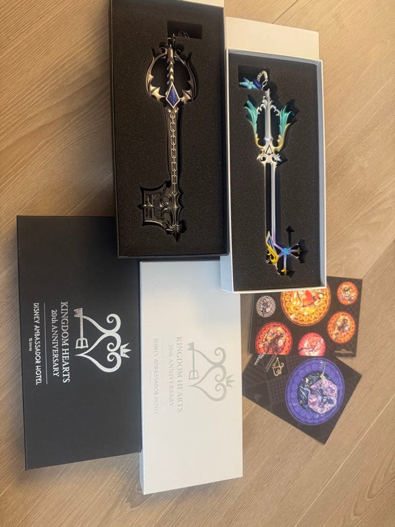 キングダムハーツ　キーブレイド　アンバサダーホテル　ルームキー　20周年