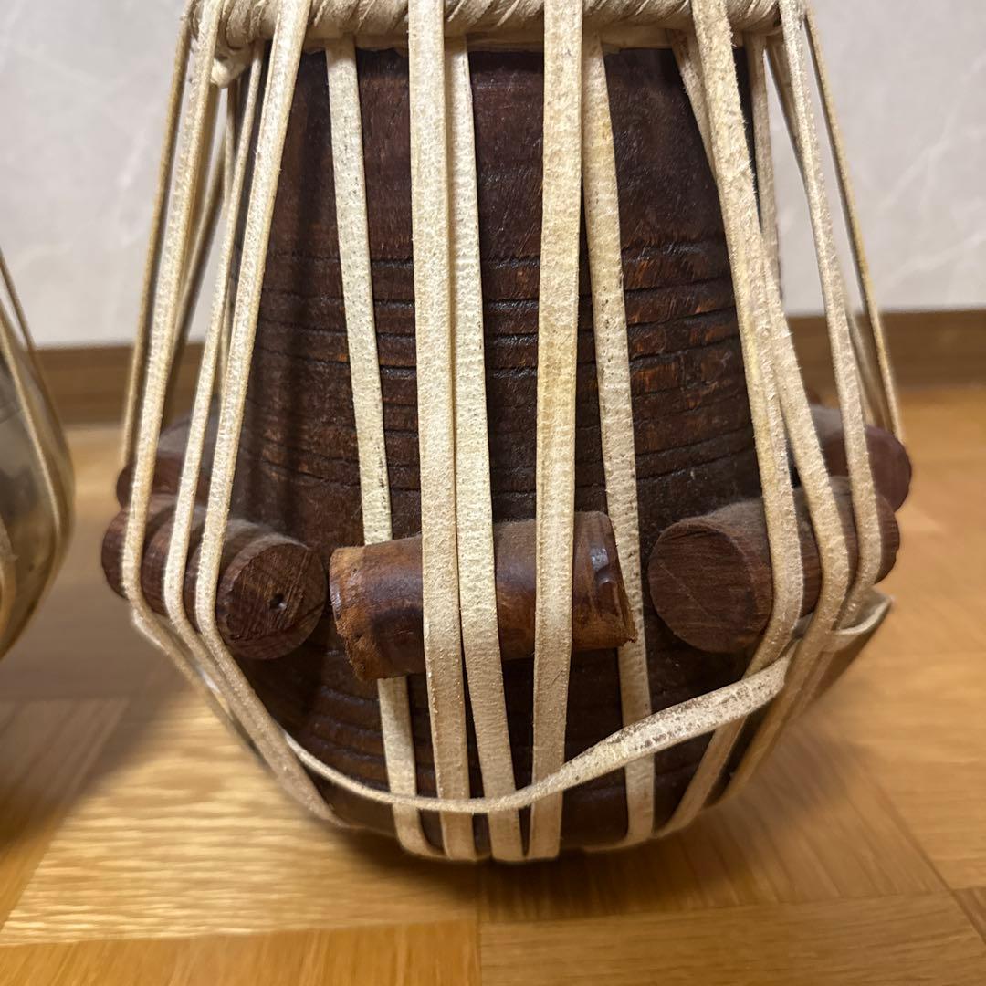 タブラ 大小セット インドの民族楽器の通販はau PAY マーケット - 輸入