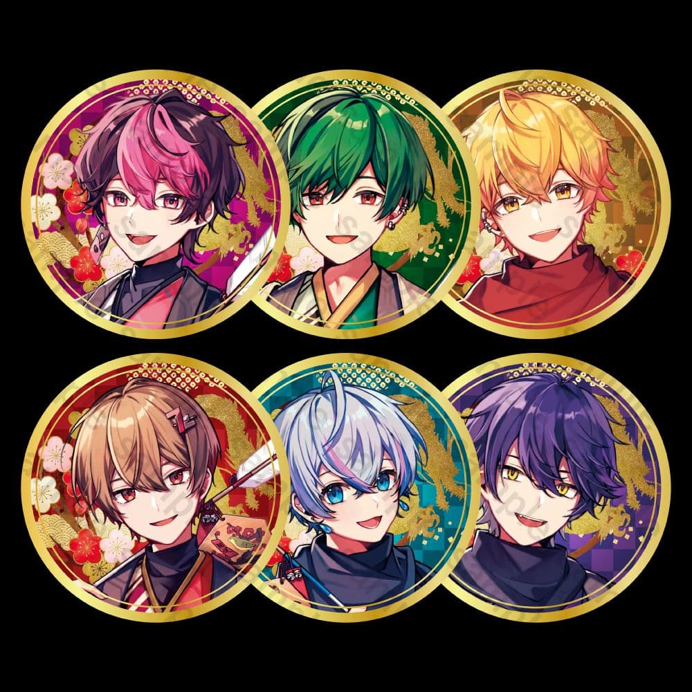 シクフォニ ランダム缶バッジ第5弾 お正月 6点セット - メルカリ