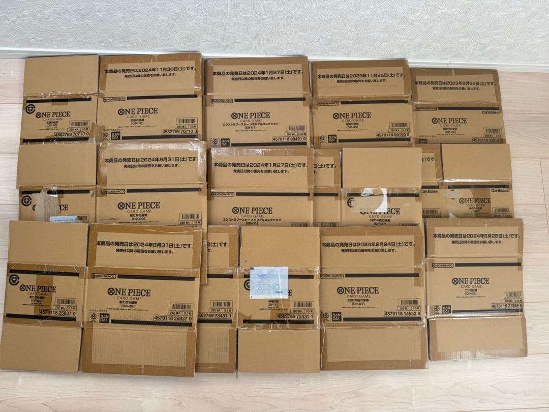 ワンピースカードゲーム カートン空箱 ダンボール 2026年最新】ワンピースカード カートン 空箱の人気アイテム - メルカリ