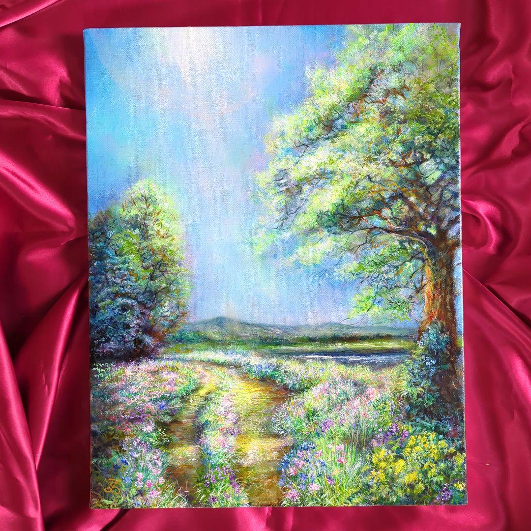 風景画　画家painterTMKの絵画　インテリア　画家本人出品　一点物 風景画 画家painterTMKの絵画 インテリア 画家本人出品 一点物 - メルカリ