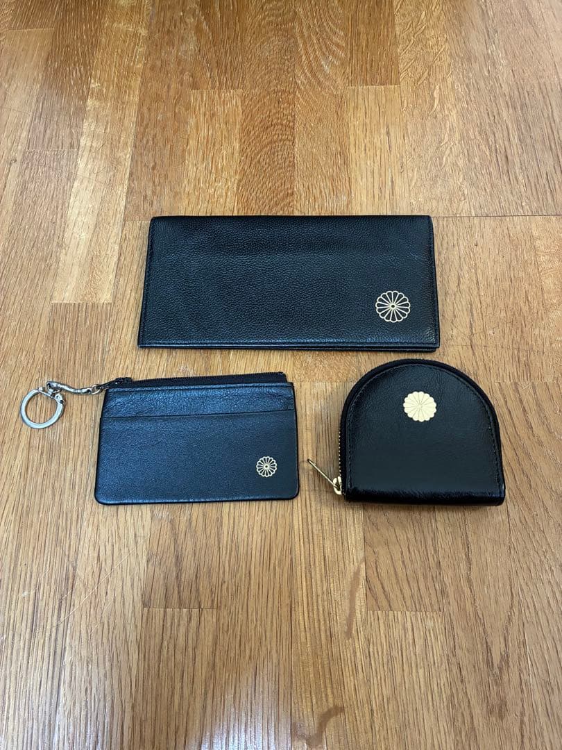皇居　財布　3点セット　傷・汚れ微小