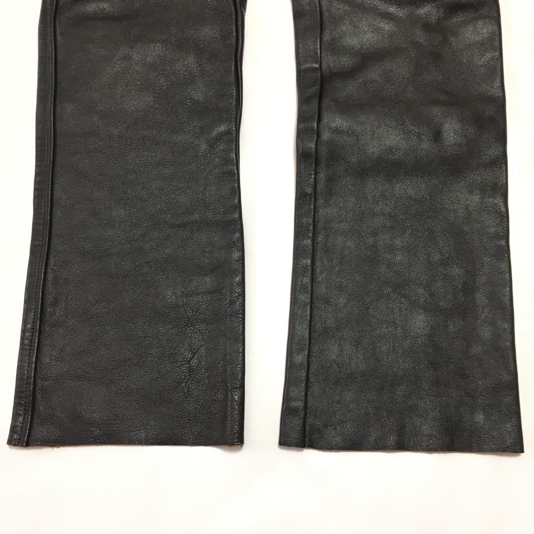 極上BUCOブコ別注リアルマッコイズ32ホースハイドレザーパンツ馬革