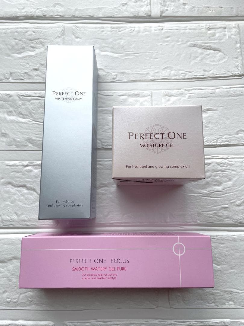 パーフェクトワン☆モイスチャージェル＆ホワイトニングセラム＆ウォータリージェル