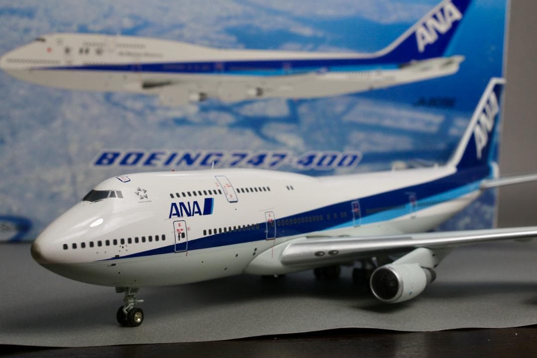 レア ANA B747-400D JA8960 1/200 完成品 激レア ANA B747-400D 1/200 JA8960 完成品 - メルカリ