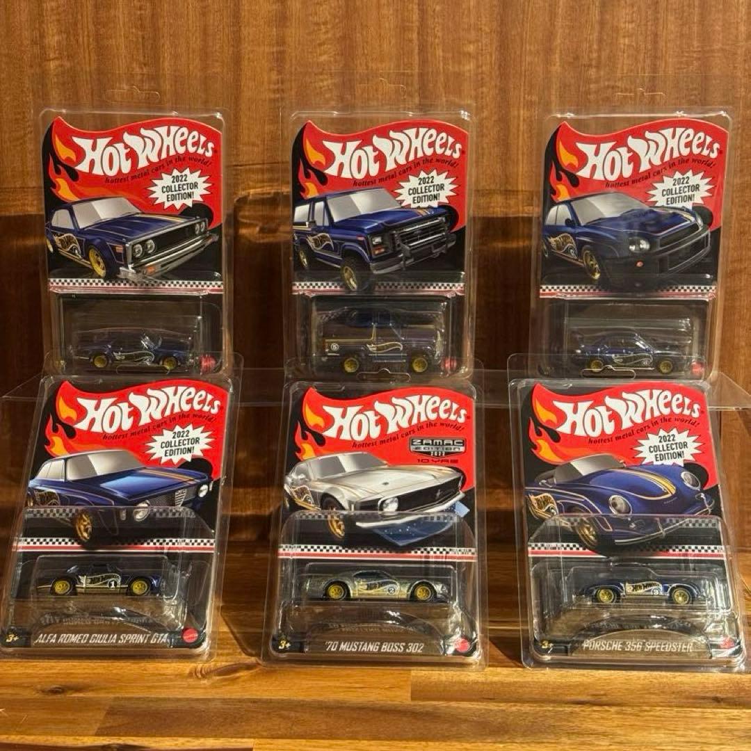 ホットウィール 2022 コレクターエディション 6台セット