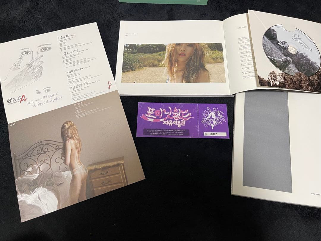 ⭐️バラ売り可 値下げ依頼可 4Minute Hyuna アルバム チェキ