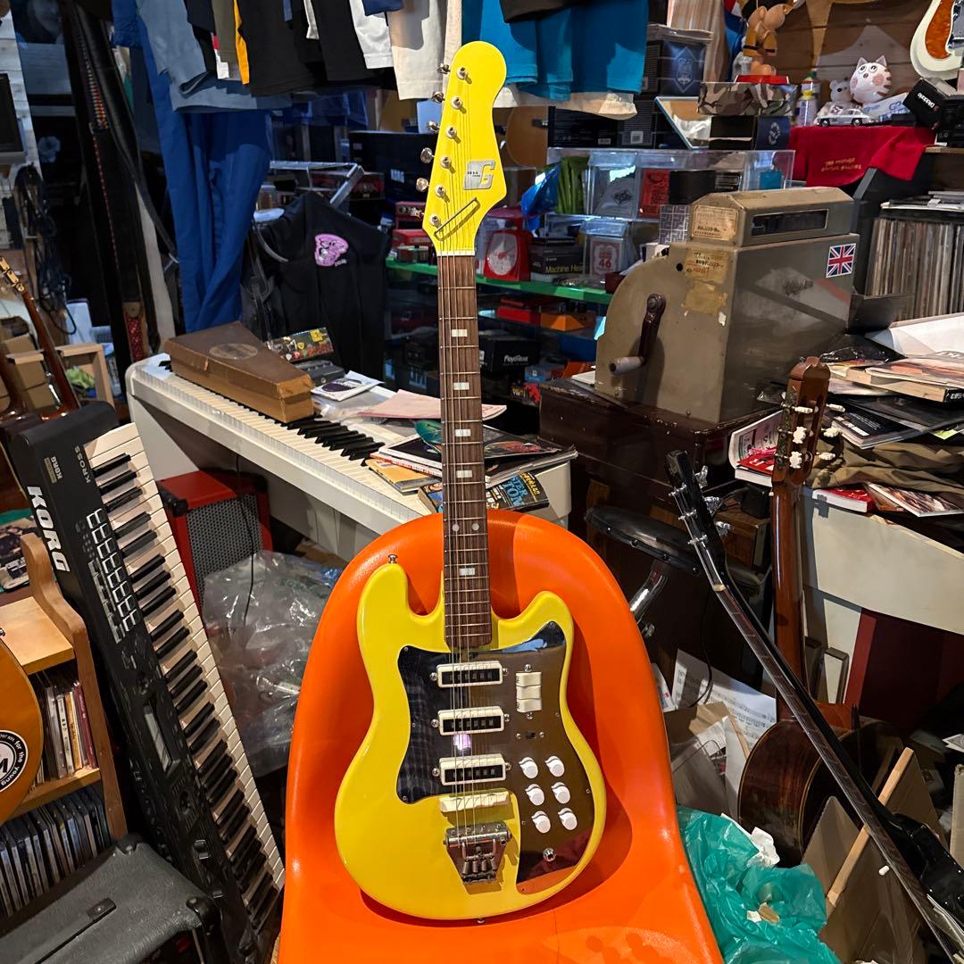 夢のグヤトーン　1960年代！カナリーイエロー エレキギター ！
