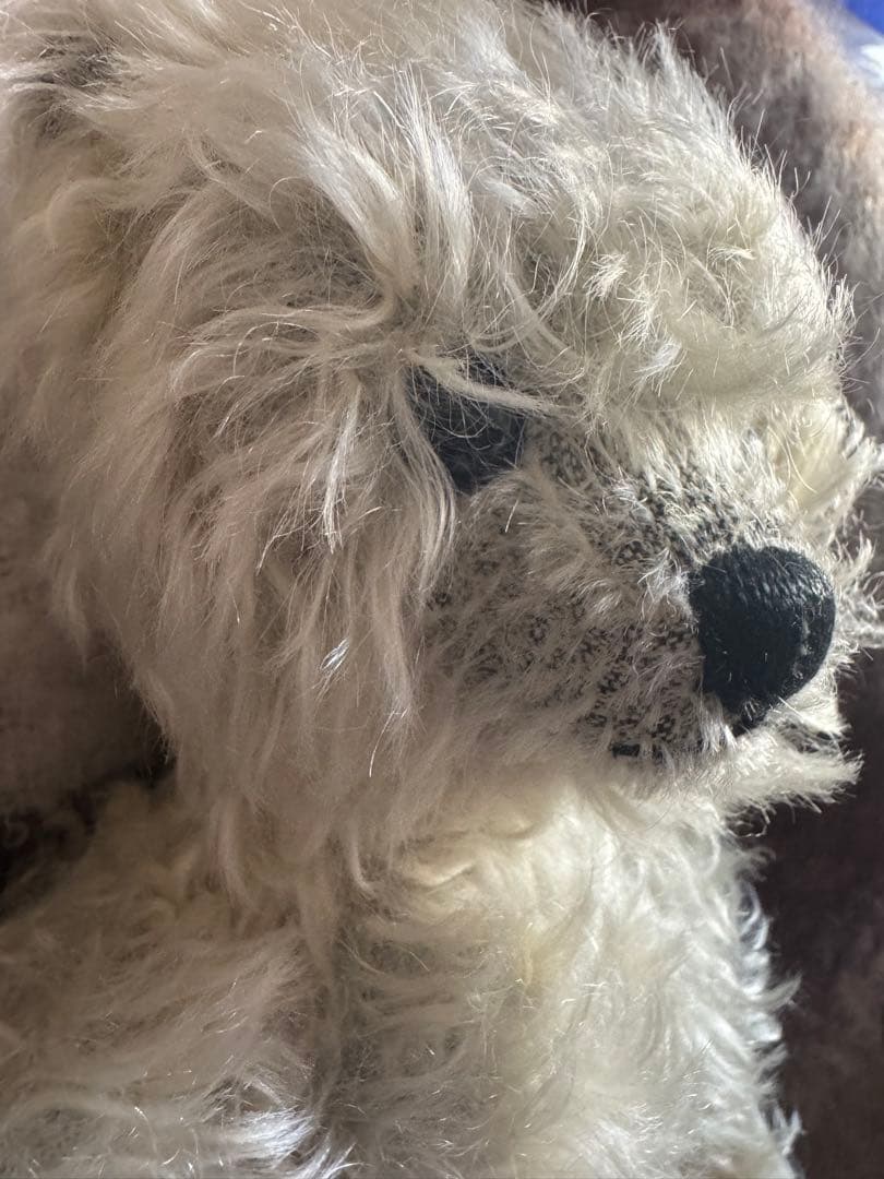 シュタイフ 白タグ リミテッドエディション 毛足長いモヘア 未使用