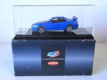 特価 BBR 1/43 日産 スカイライン GT-R(R34) ベイサイドブルー アイドロン 1/43 日産 スカイライン GT-R BNR34 ニスモ R-tune