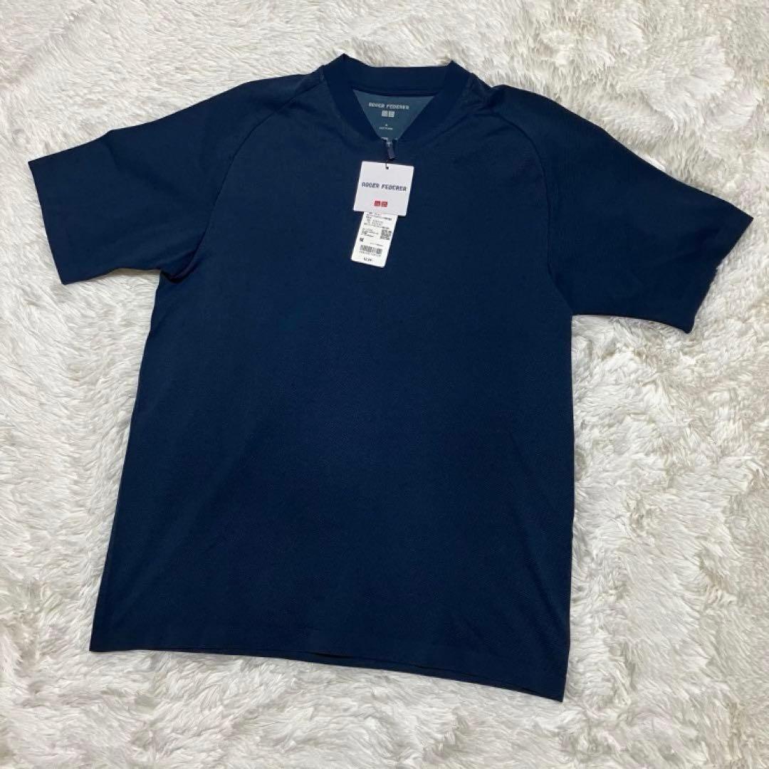 新品】ユニクロ × ロジャー・フェデラー ドライEX ポロシャツ M