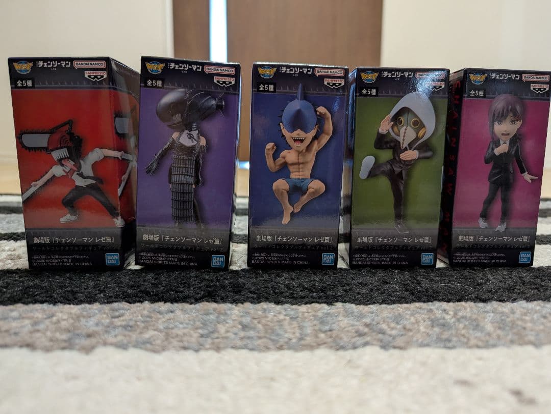 チェンソーマンワールドコレクタブル フィギュア 5体セット【新品未開封】