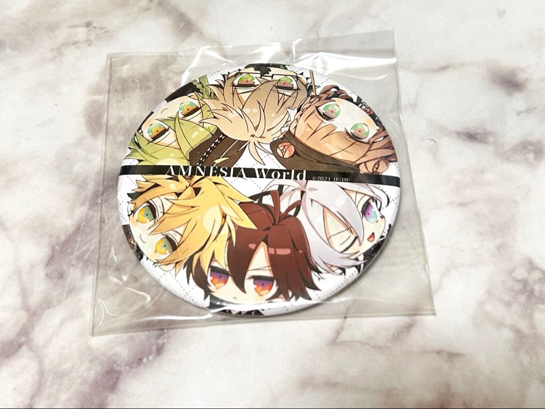 AMNESIA アムネ アリスNET 連動特典 缶バッジ アリネ ウキョウ - メルカリ