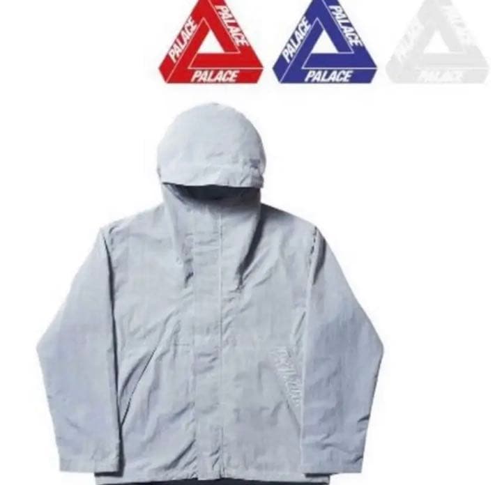 ジャケット・アウター PALACE WAXER JACKET GREY ☆24SS 入手困難☆PALACE Gore-Tex Windstopper Jacket (Palace