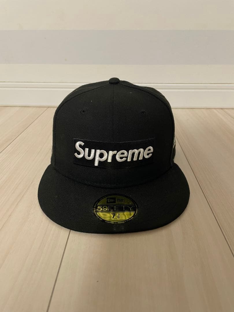 シュプリーム　ニューエラ　ホワイトソックス　ブラック　7 3/8 黒 Supreme（シュプリーム） Supreme MLB Teams Box Logo New Era