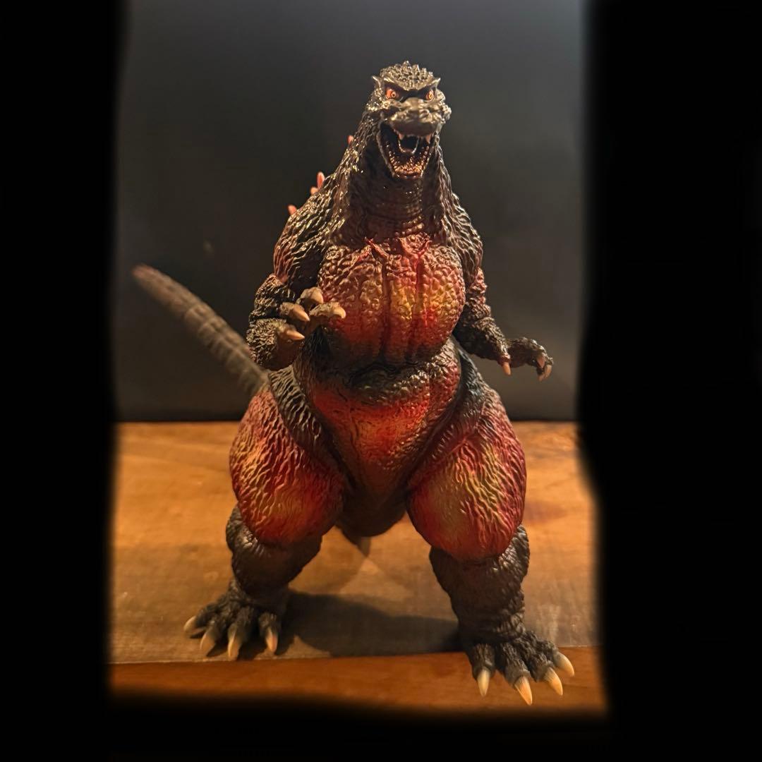 デスゴジ　ゴジラ　1番くじ　リペイント品　ソフビ　全高23センチ
