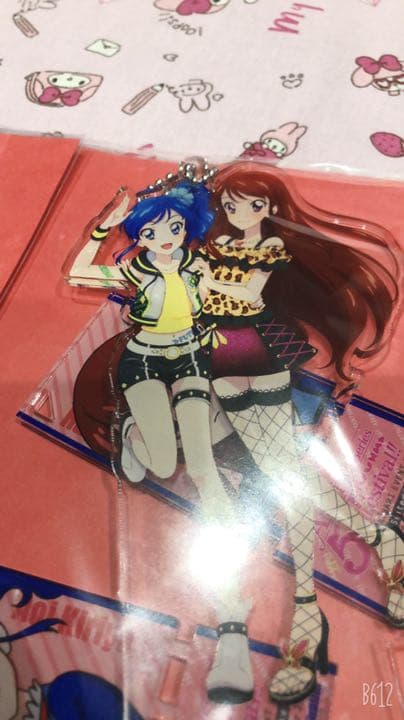 ❤︎未開封❤︎アイカツ❤︎アクリルスタンド❤︎ 5周年❤︎あおい&らん