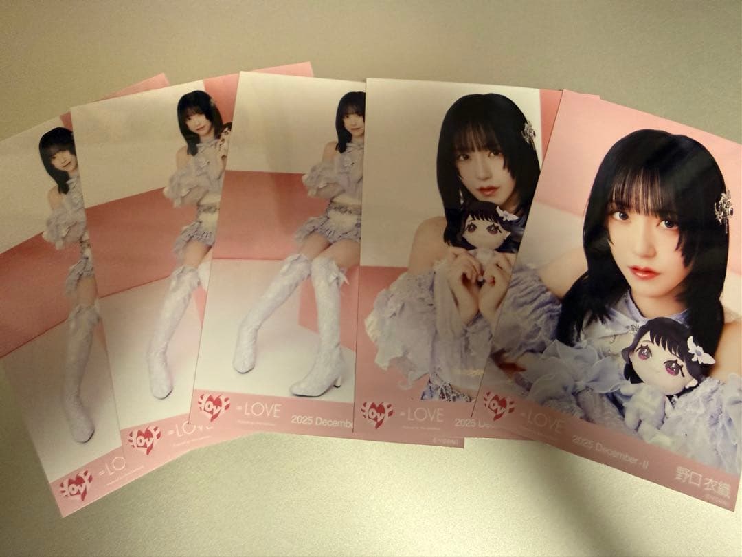 野口衣織 生写真 モーリーファンタジーコラボ③ 魔法少女 コンプ