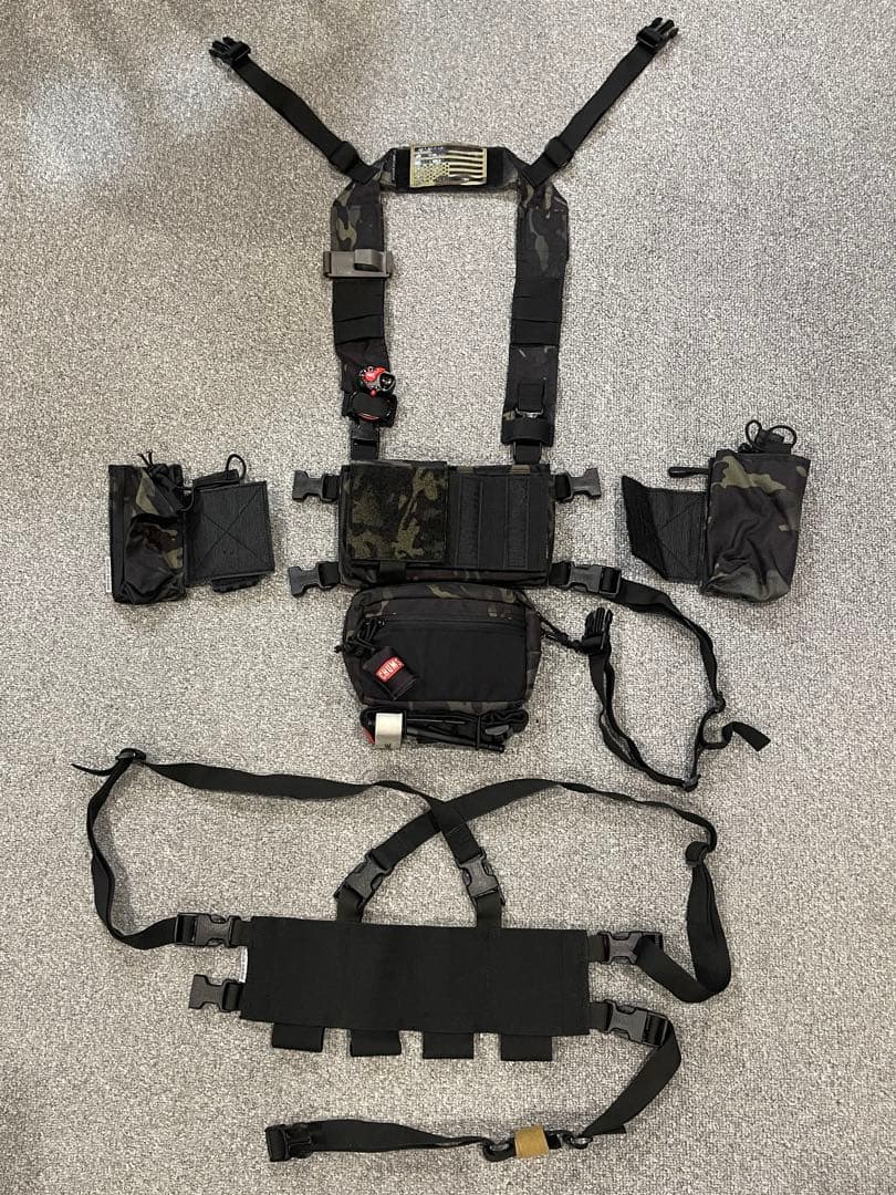 実物Multicam Black Spiritus Systems セット