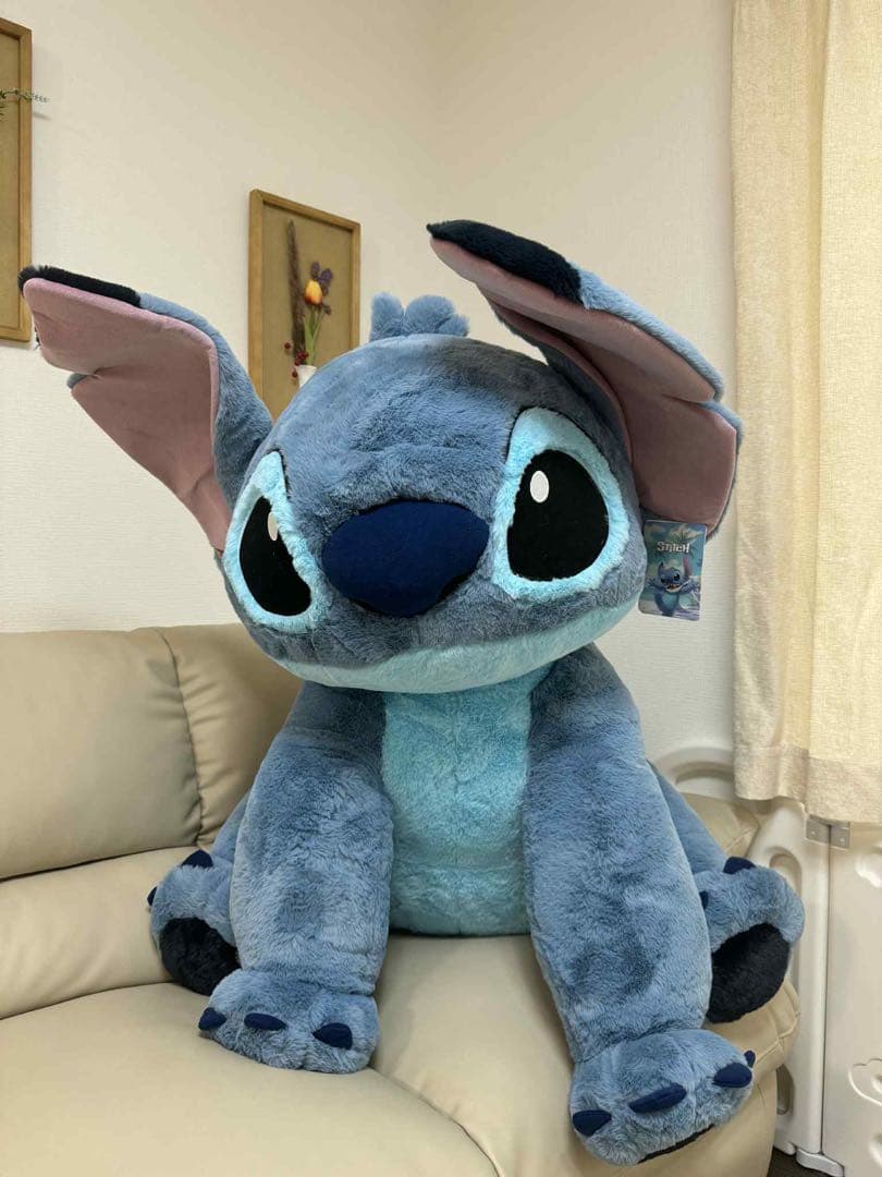 スティッチ ぬいぐるみ 大きい コストコ限定特大サイズ1体
