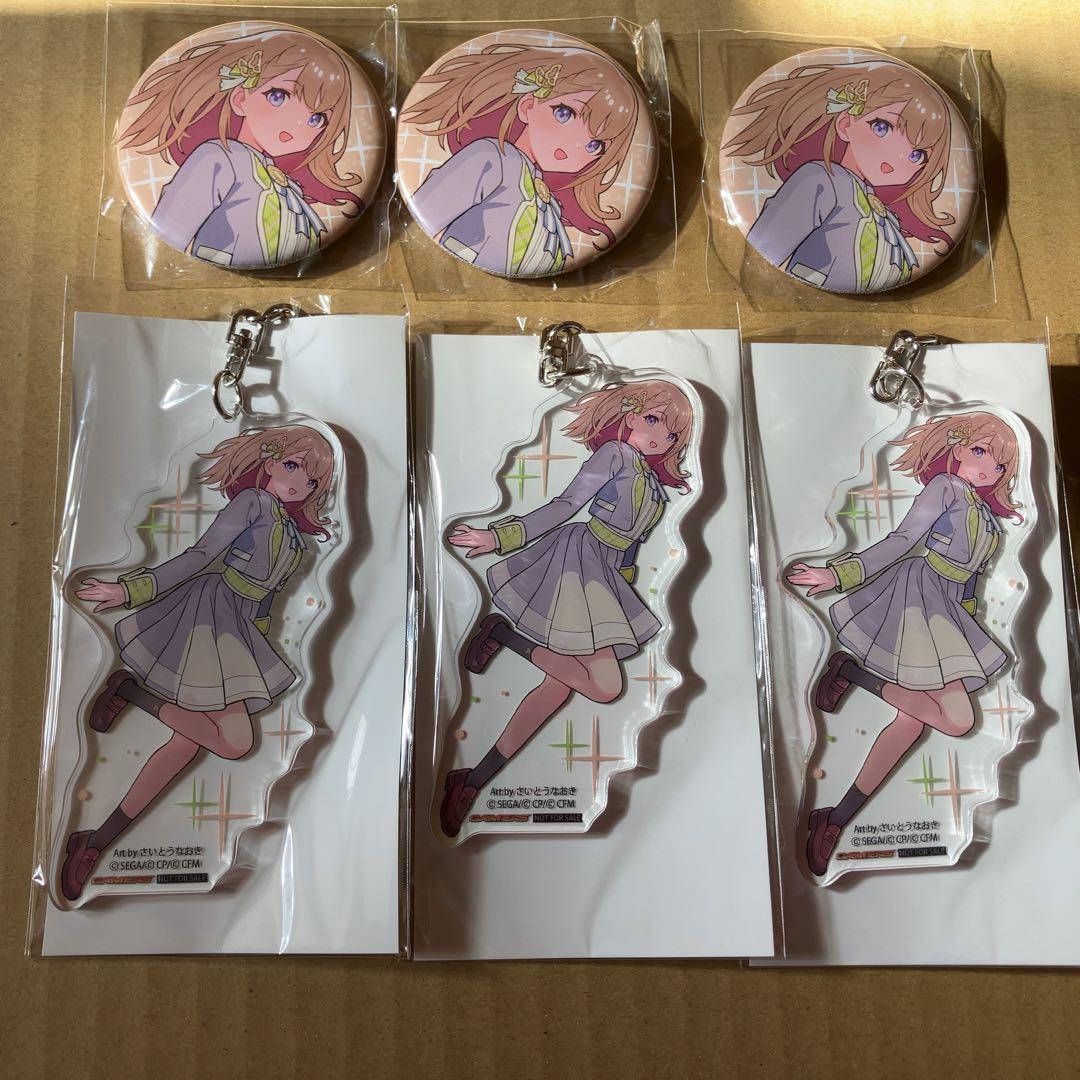 プロセカ みのり セカイアルバム 3 缶バッジ アクキー