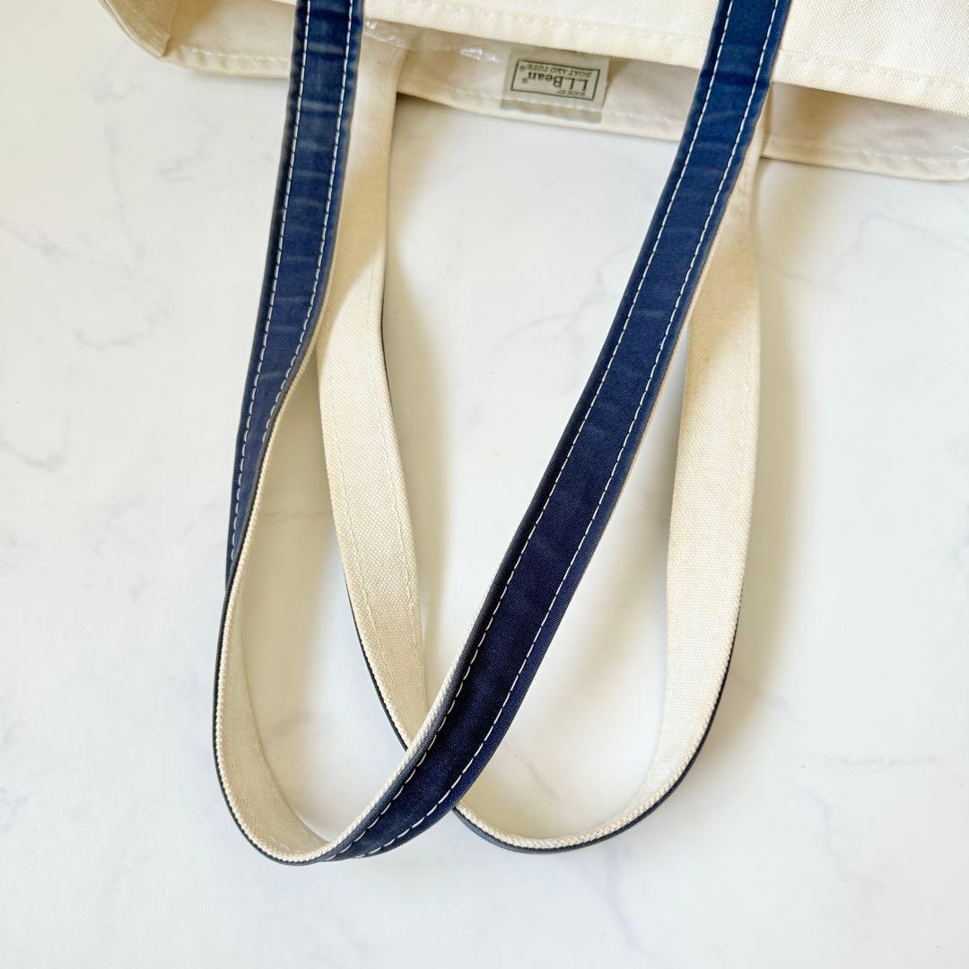 L.L.Bean 90s USA製 ボートアンドトート ロングハンドル ネイビー