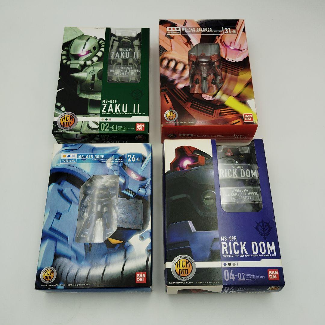 未開封品・開封品 バンダイ HCM-Proシリーズ４個セット まとめ売り