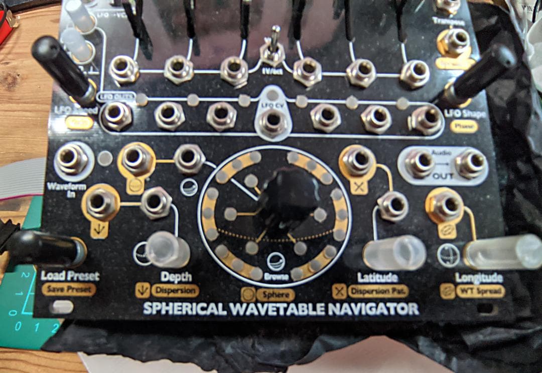 4ms Spherical Wavetable Navigator (SWN)