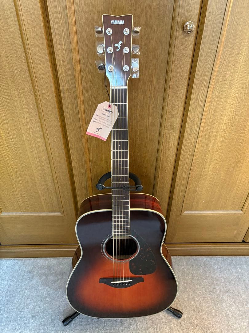 【美品】未使用YAMAHA FG830 アコースティックギター ギターケース付き