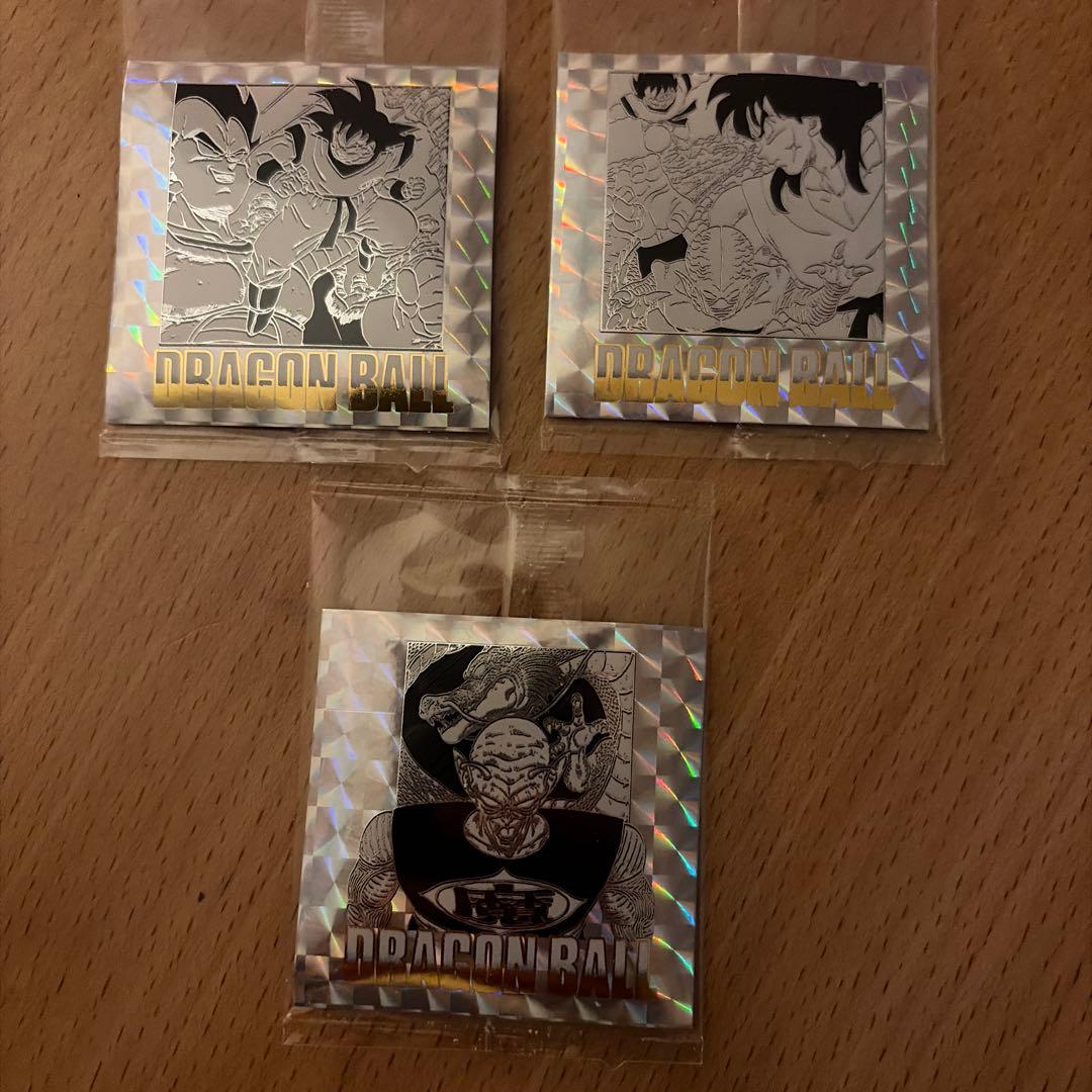 ドラゴンボール 40周年 ホログラムステッカー 第十三 十八 十九巻