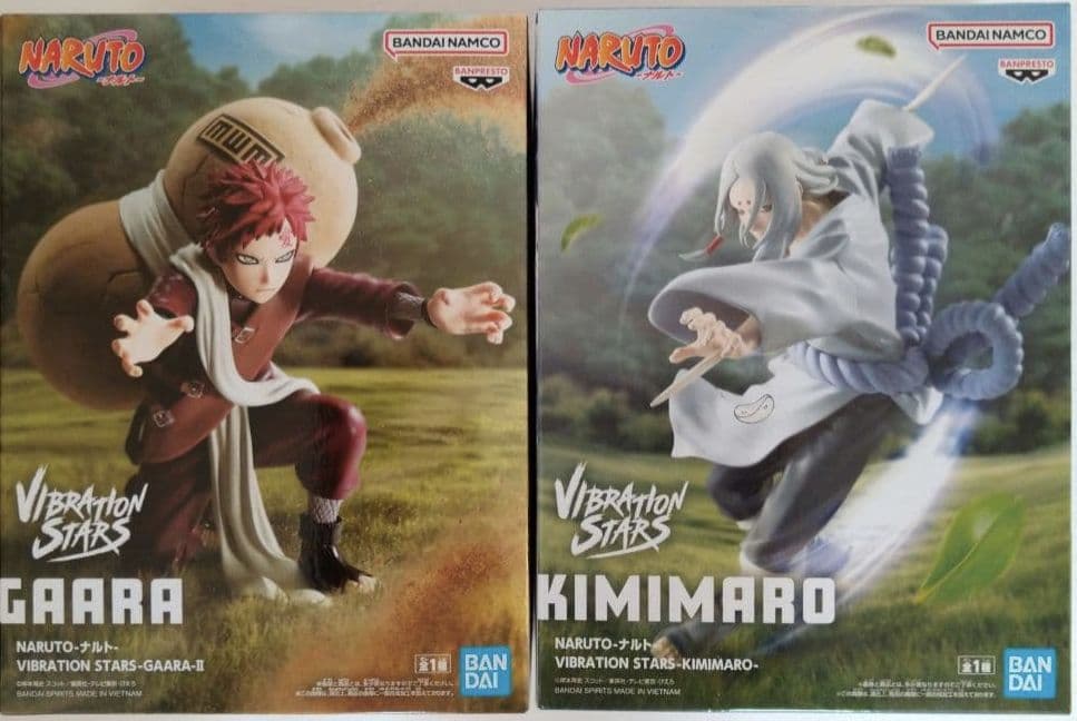 NARUTO Vibration Stars 我愛羅 君麻呂フィギュアセット - メルカリ