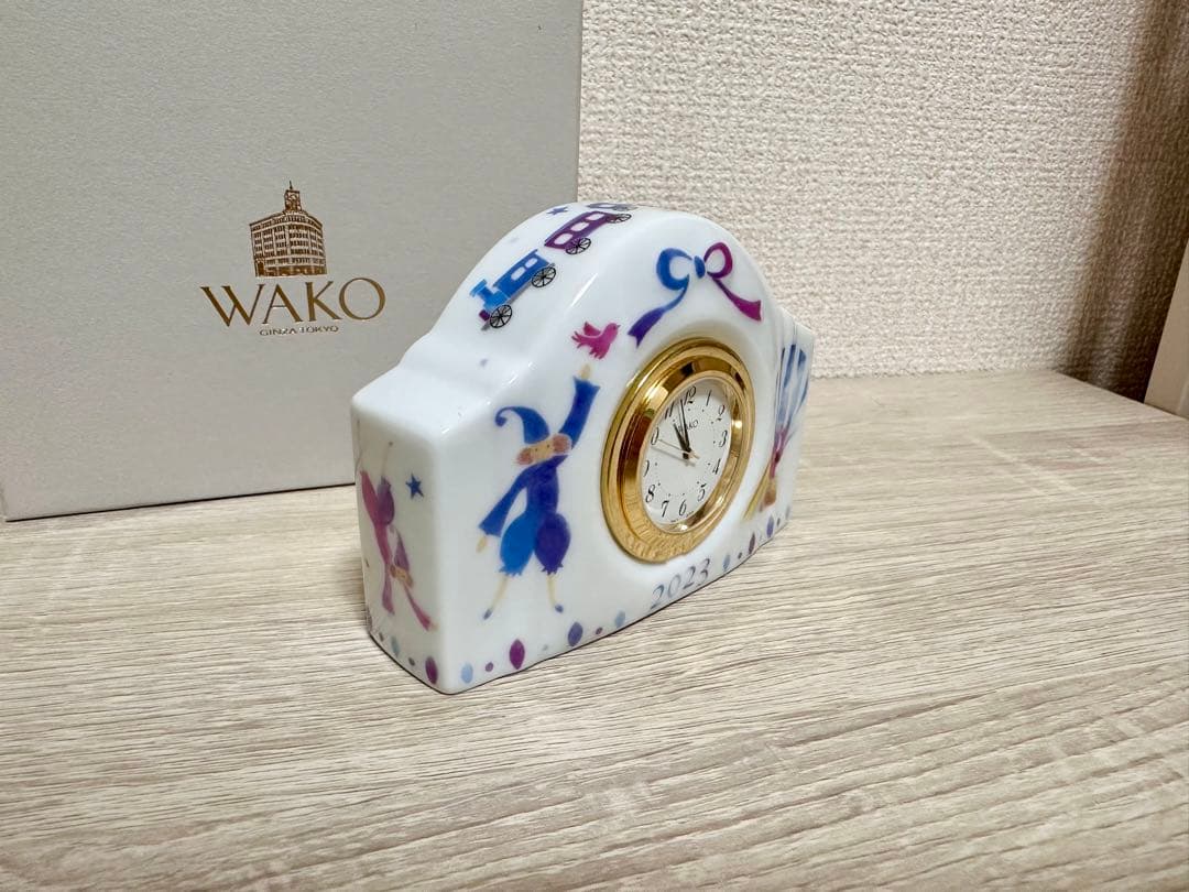 銀座和光 WAKO記念クロック2023 SG043 保証書付き - メルカリ
