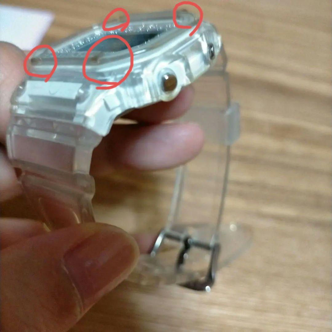 CASIO BABY-G BGD-565GC-7JFクリアスケルトン - メルカリ