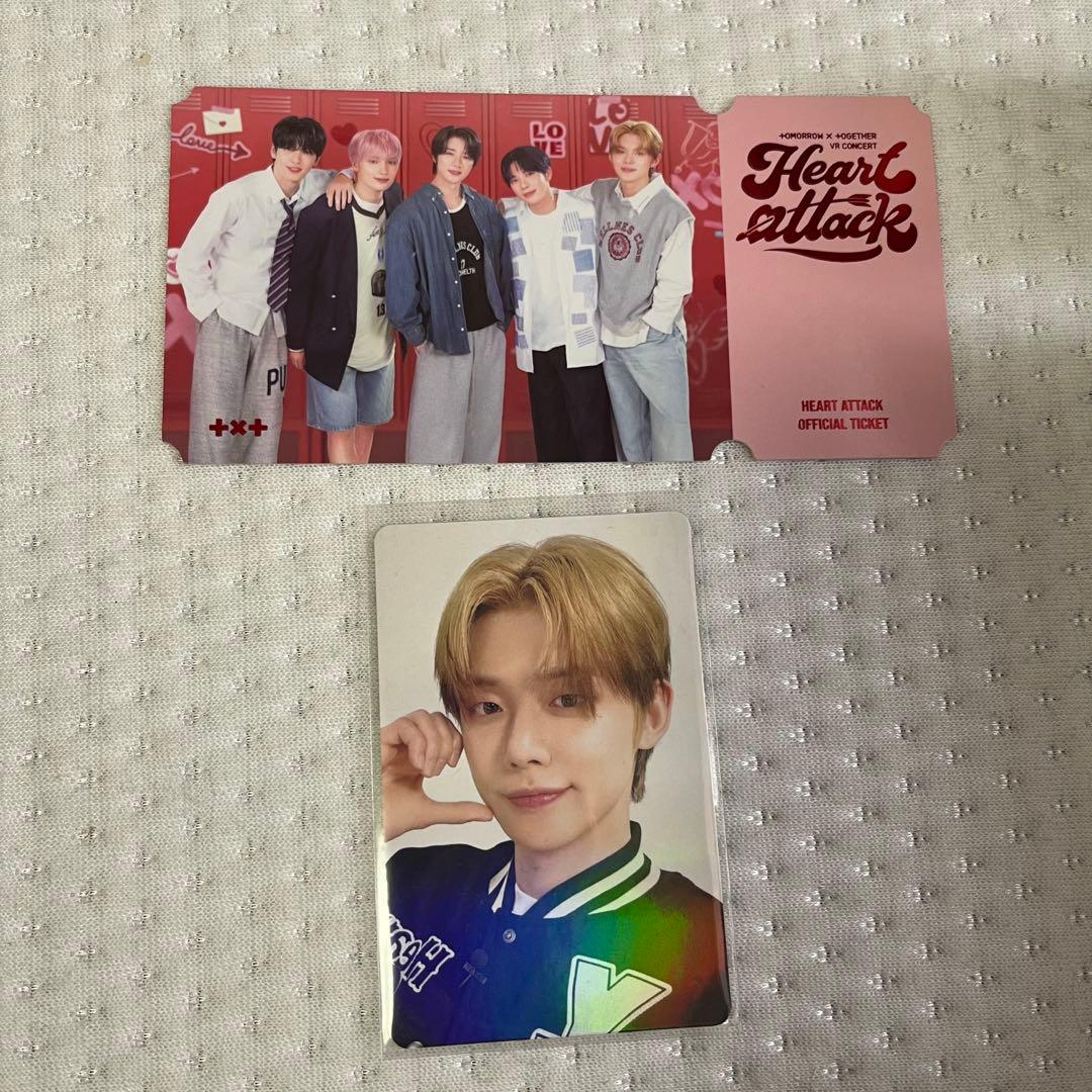 ヨンジュン VR トレカ Heart attack スペシャルフォトカード txt ヨンジュン トレカ VR Heart Attack - メルカリ
