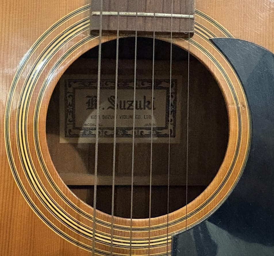 木曽鈴木 K. Suzuki FR-120 アコースティックギター ビンテージ - メルカリ