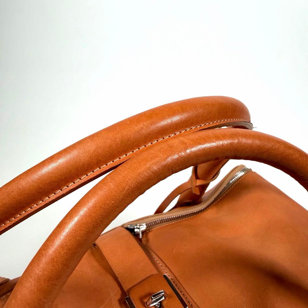 美品】ゴールデングース ボストンバッグ エキパージュ オールレザー